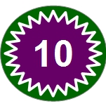 10 Nummer Info Tafel