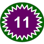 11 Nummer Info Tafel