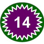 14 Nummer Info Tafel