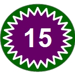 15 Nummer Info Tafel