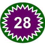 28 Nummer Info Tafel