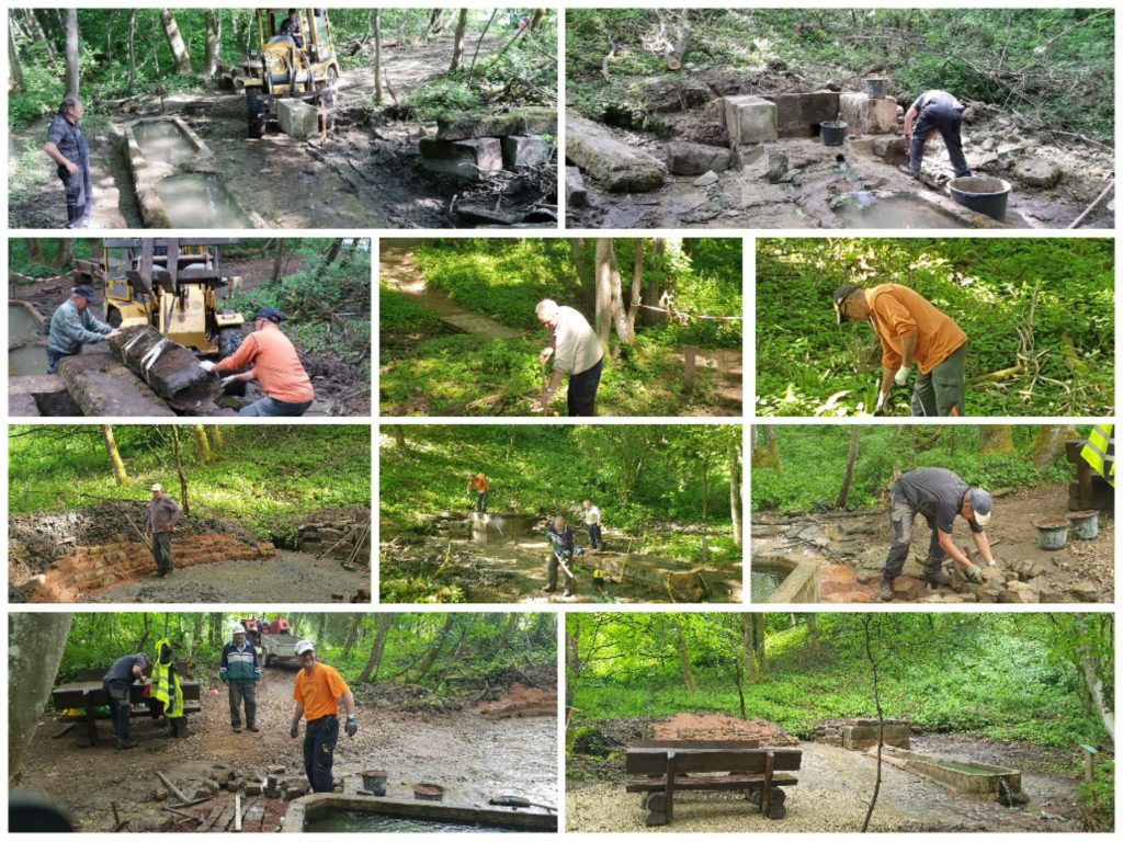 Restaurierung Leitersteiner Borren 2020